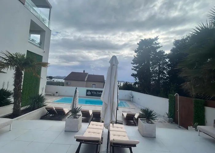 Apartament Sea View Luxury Penthouse With Sauna, Jacuzzi And Pool In Superior Zadar